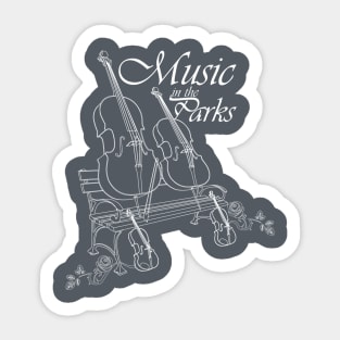 Music in the parks Sticker